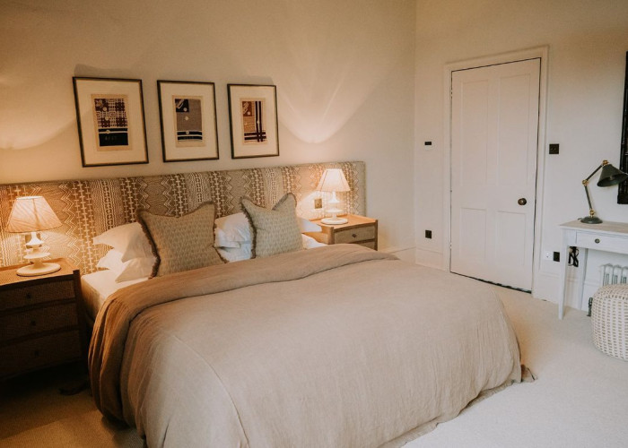 Bedroom (Double) at Majestic Grade II Listed Manor House For Filming, Somerset