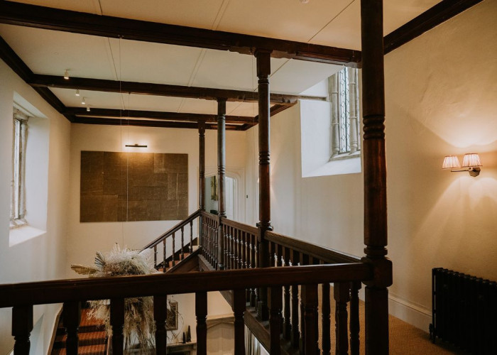 Stairway / Staircase, Landing at Majestic Grade II Listed Manor House For Filming, Somerset