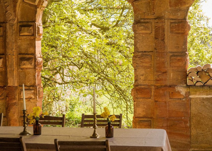 Furniture, Wall at Majestic Grade II Listed Manor House For Filming, Somerset