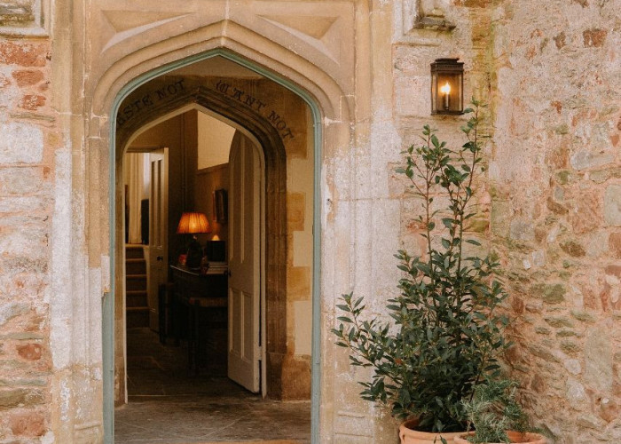 Wall, Flooring at Majestic Grade II Listed Manor House For Filming, Somerset