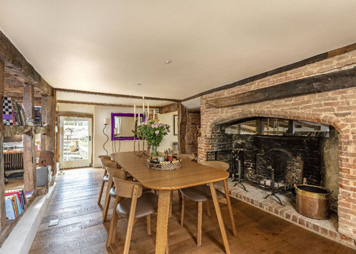 Diningroom at Beautiful 17th Century Home For Filming, West Sussex