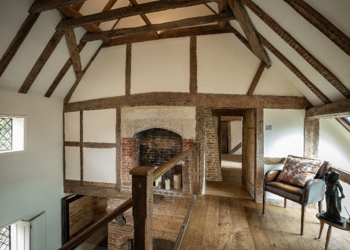Wood, Floor at Beautiful 17th Century Home For Filming, West Sussex