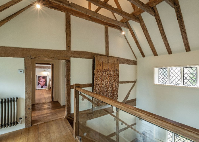 Landing at Beautiful 17th Century Home For Filming, West Sussex