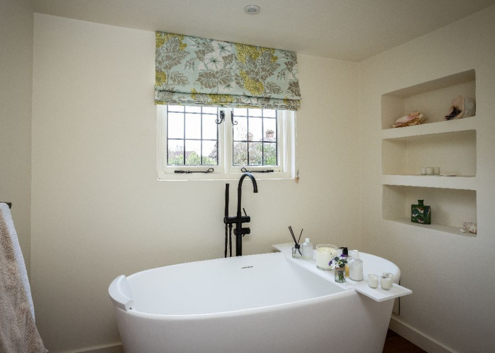 Bathroom (Roll Top) at Beautiful 17th Century Home For Filming, West Sussex