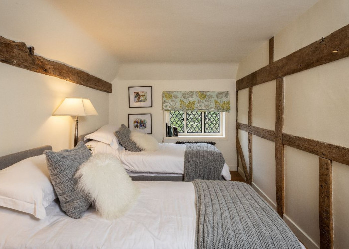 Interior design, Bedroom at Beautiful 17th Century Home For Filming, West Sussex