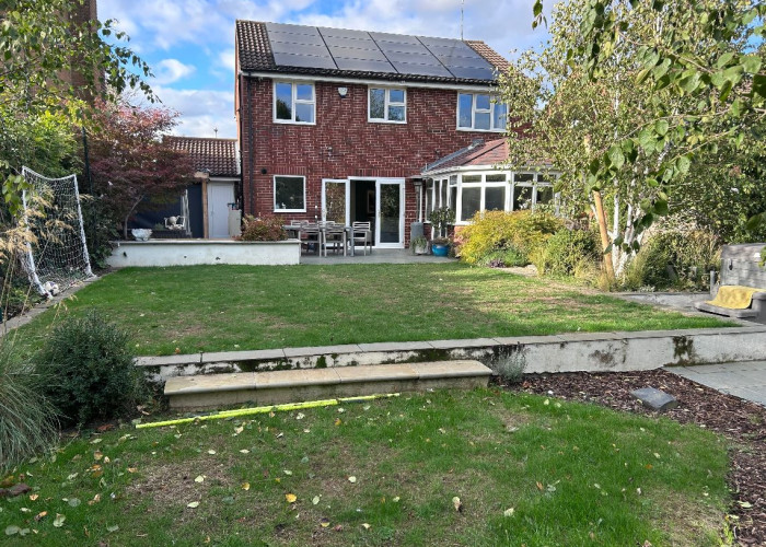 Grass, Shrub at Detached Family Home In Bedfordshire For Filming, Bedfordshire