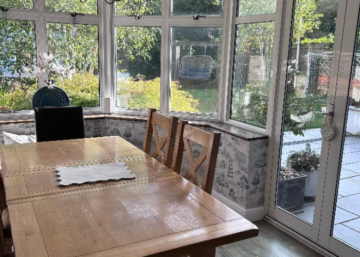 Diningroom at Detached Family Home In Bedfordshire For Filming, Bedfordshire
