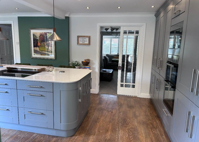 Kitchen, Flooring at Detached Family Home In Bedfordshire For Filming, Bedfordshire