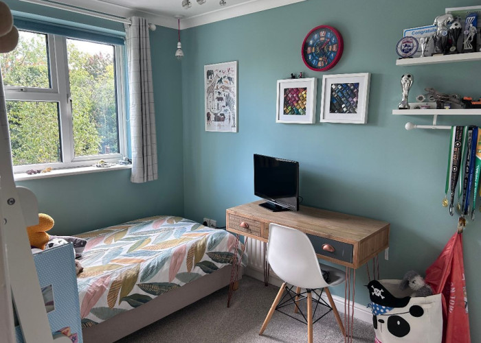 Bedroom (Coloured), Childrens Bedroom at Detached Family Home In Bedfordshire For Filming, Bedfordshire