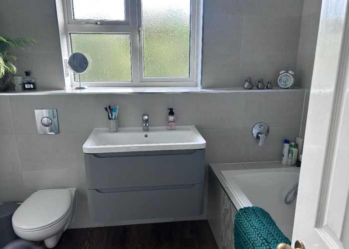 Bathroom at Detached Family Home In Bedfordshire For Filming, Bedfordshire