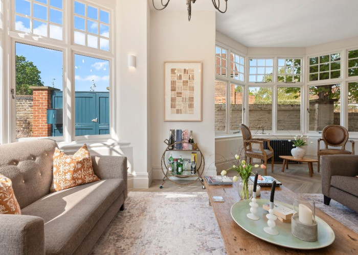 Furniture, Interior design at Stunning Six Bedroom Corner House In London For Filming, London