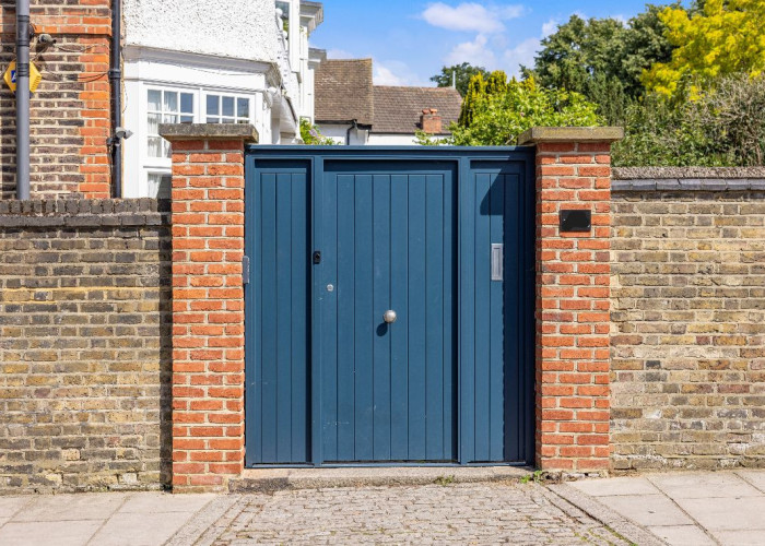 Wall, Brick at Stunning Six Bedroom Corner House In London For Filming, London