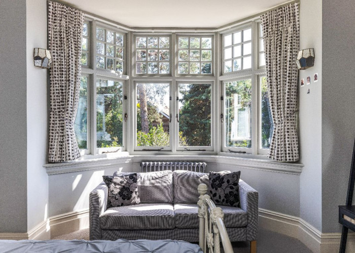 Interior design, Wood at Stunning Six Bedroom Corner House In London For Filming, London