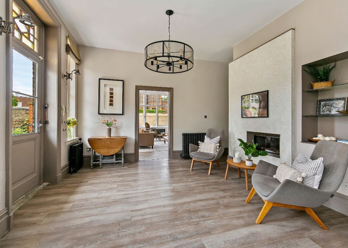 Furniture, Interior design at Stunning Six Bedroom Corner House In London For Filming, London