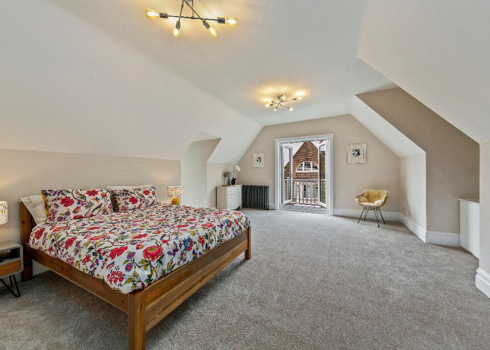 Bedroom (Double) at Stunning Six Bedroom Corner House In London For Filming, London