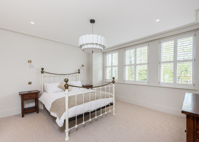 Bedroom (Double) at Sleek New Build In London For Filming, London