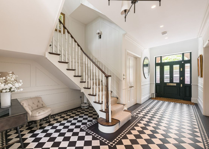 Flooring, Floor at Sleek New Build In London For Filming, London