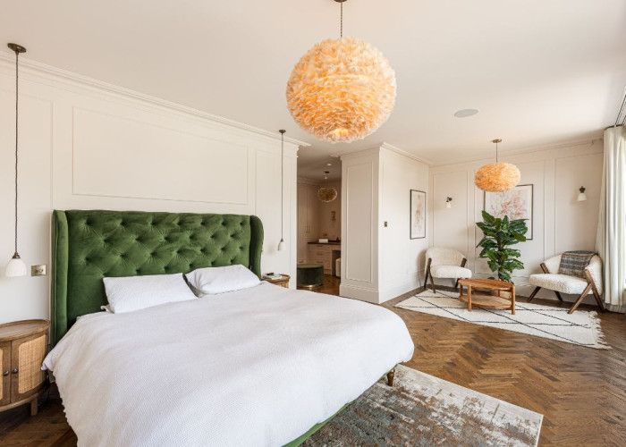 Bedroom (Double) at Sleek New Build In London For Filming, London