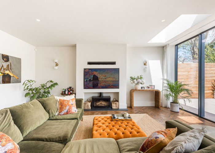 Furniture, Interior design at Sleek New Build In London For Filming, London