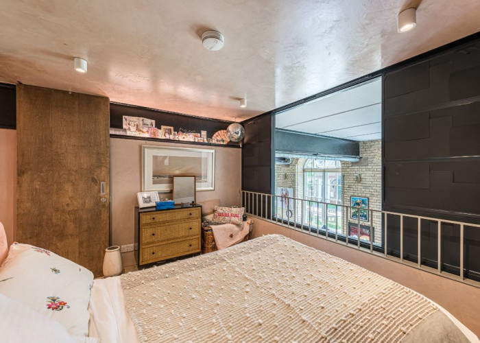 Bedroom (Double) at A 1900 Converted School Into Flat For Filming, London