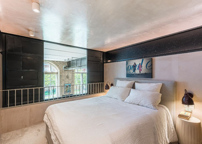 Interior design, Flooring at A 1900 Converted School Into Flat For Filming, London