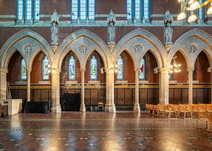 Ceiling at Stunning Church With Breath-taking Interior For Filming, London