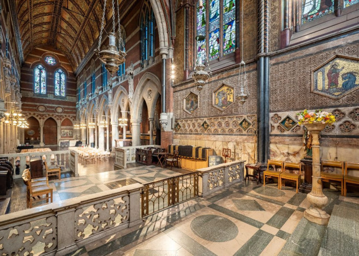 Interior design, Ceiling at Stunning Church With Breath-taking Interior For Filming, London
