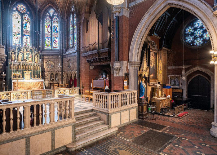 Interior design, Religious institute at Stunning Church With Breath-taking Interior For Filming, London