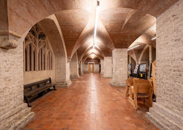 Flooring, Ceiling at Stunning Church With Breath-taking Interior For Filming, London