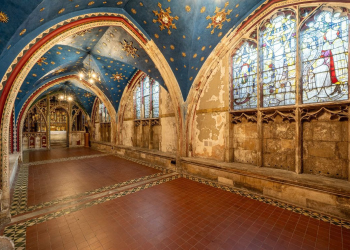 Ceiling, Interior design at Stunning Church With Breath-taking Interior For Filming, London