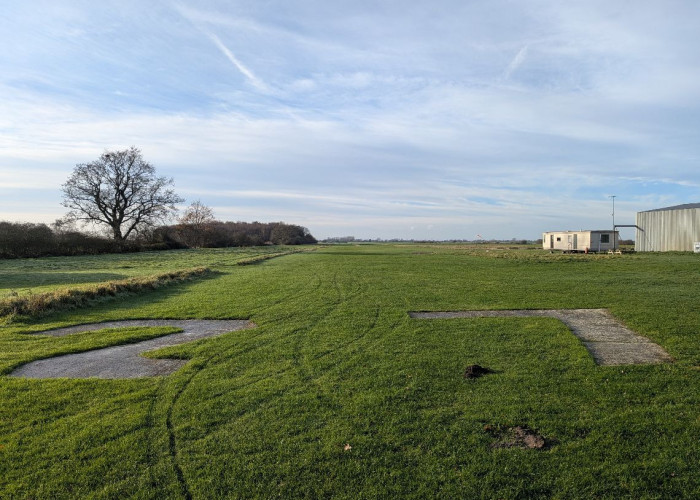 Green, Grass at Twenty One Acre Private Airfield And Runway For Filming, Lincolnshire