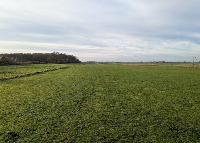 Sky, Green at Twenty One Acre Private Airfield And Runway For Filming, Lincolnshire