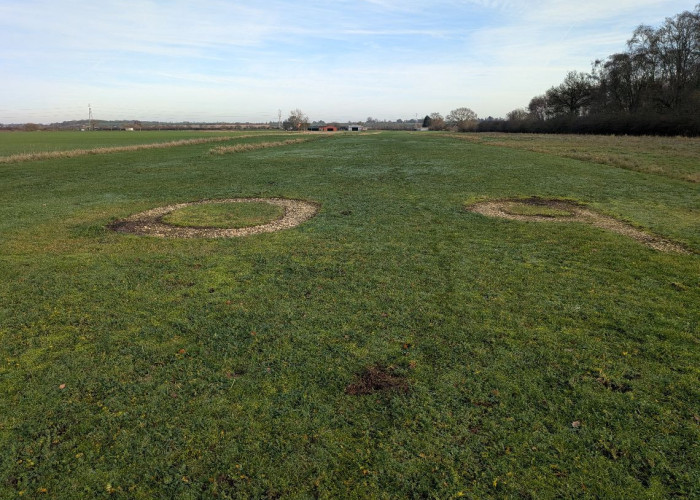 Grassland, Plain at Twenty One Acre Private Airfield And Runway For Filming, Lincolnshire