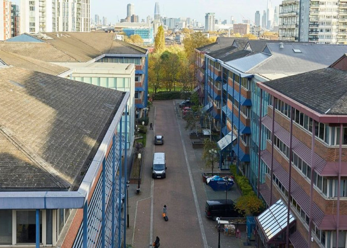 Building, Urban area at Former Government Building With Offices And Underground Parking For Filming, London