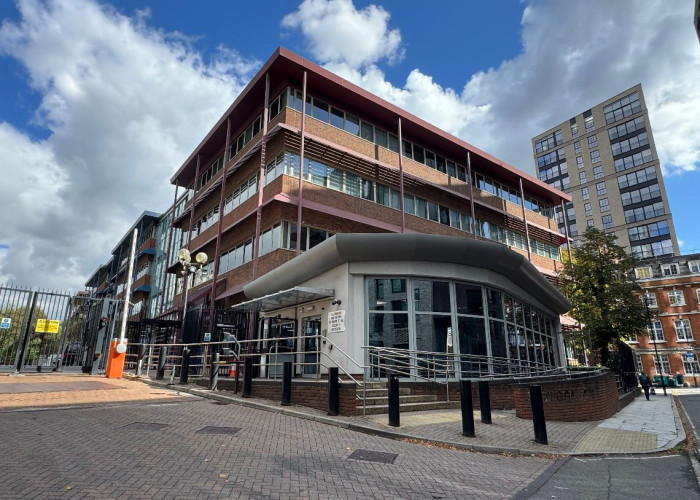 Building, Urban area at Former Government Building With Offices And Underground Parking For Filming, London