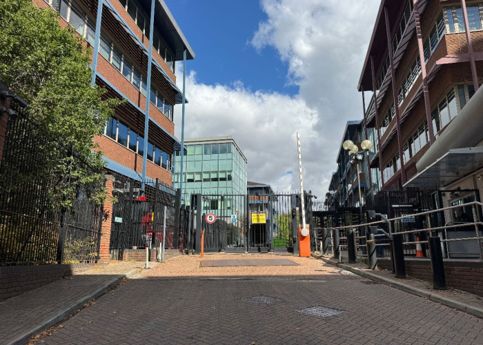 Urban area, City at Former Government Building With Offices And Underground Parking For Filming, London