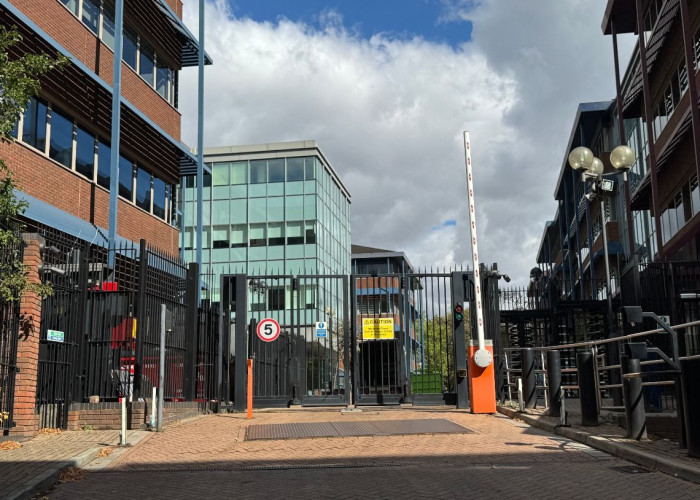 Urban area, City at Former Government Building With Offices And Underground Parking For Filming, London