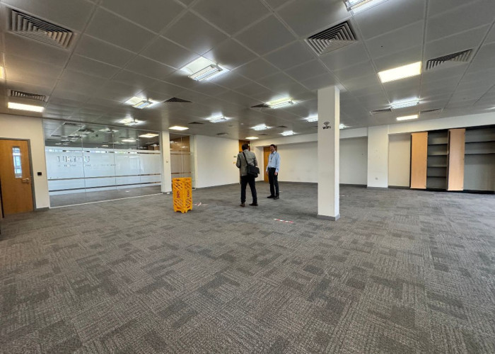 Flooring, Floor at Former Government Building With Offices And Underground Parking For Filming, London