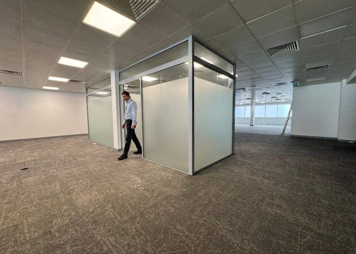 Flooring, Floor at Former Government Building With Offices And Underground Parking For Filming, London