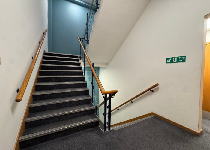 Stairway / Staircase at Former Government Building With Offices And Underground Parking For Filming, London
