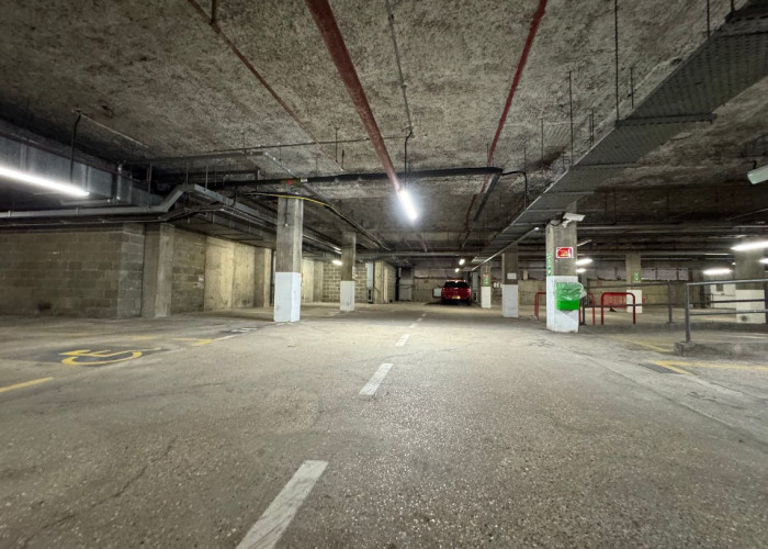 Parking lot at Former Government Building With Offices And Underground Parking For Filming, London