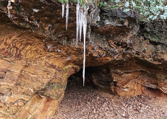 Genuine Sandstone Cave In Surrey For Filming, Surrey
