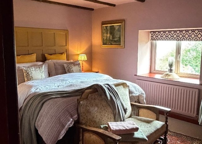 Bedroom (Double) at Large Five Bedroom Farmhouse For Filming, Cumbria