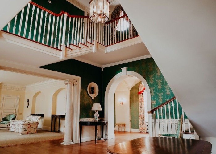 Stairway / Staircase at A Grand And Character Filled Country Manor House For Filming, Hertfordshire