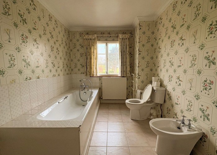 Bathroom at A Grand And Character Filled Country Manor House For Filming, Hertfordshire