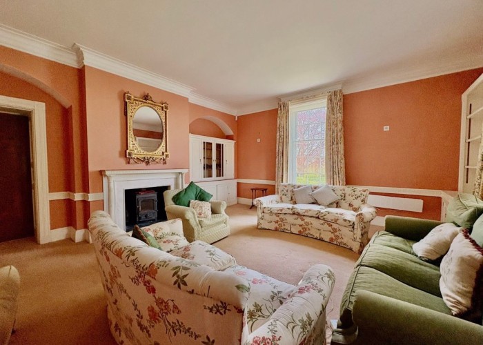 Livingroom, Fireplace at A Grand And Character Filled Country Manor House For Filming, Hertfordshire