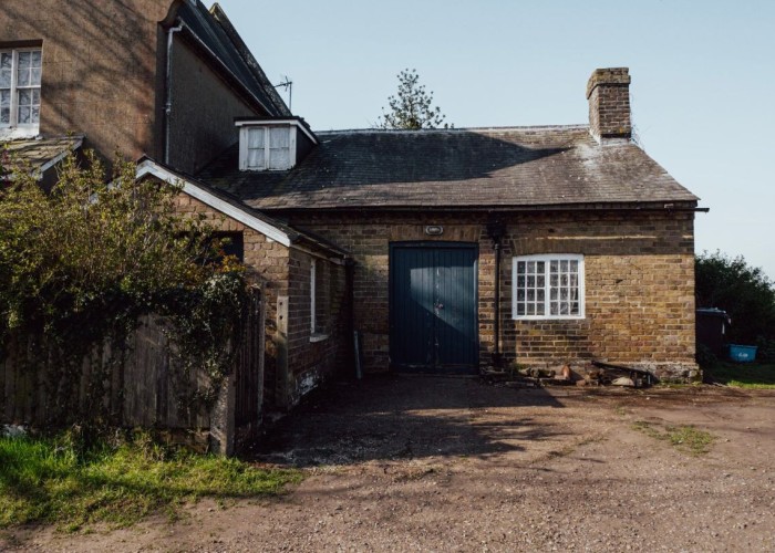 A Deserted Timeworn Farmhouse Frozen In Decades Past For Filming, Hertfordshire