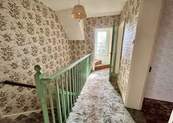 Landing at A Deserted Timeworn Farmhouse Frozen In Decades Past For Filming, Hertfordshire