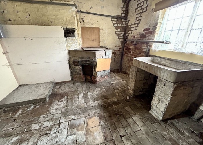 A Deserted Timeworn Farmhouse Frozen In Decades Past For Filming, Hertfordshire