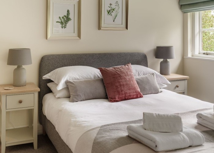 Bedroom (Double) at Elegant Georgian Manor House Set Within Beautiful Walled Gardens For Filming, Hertfordshire